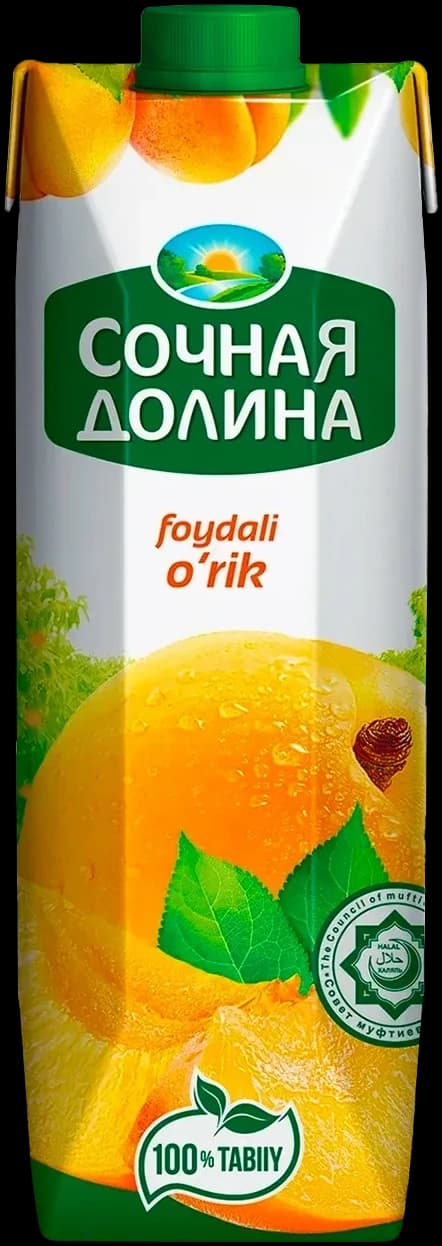 СОК АБРИКОС "СОЧНАЯ ДОЛИНА"