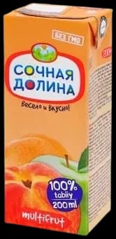 СОК МУЛЬТИФРУКТ "СОЧНАЯ ДОЛИНА"